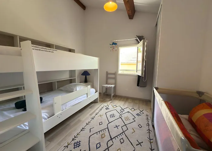 Nyaraló Havre De Paix A Vendres-plage, Maison Avec Jardin Et Piscine